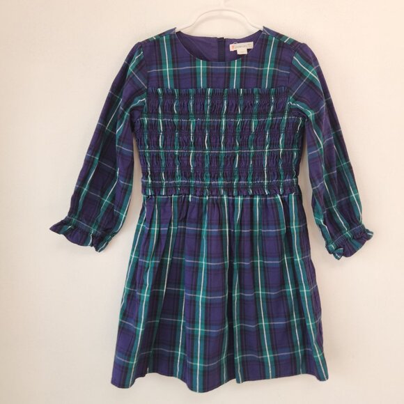 Crewcuts Other - Crewcuts J. Crew Green Plaid Christmas Dress Holiday Photos Formal Girls 6